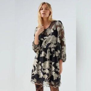 NWT Maeve Anthropologie | Trixie Embroidered Mini Dress